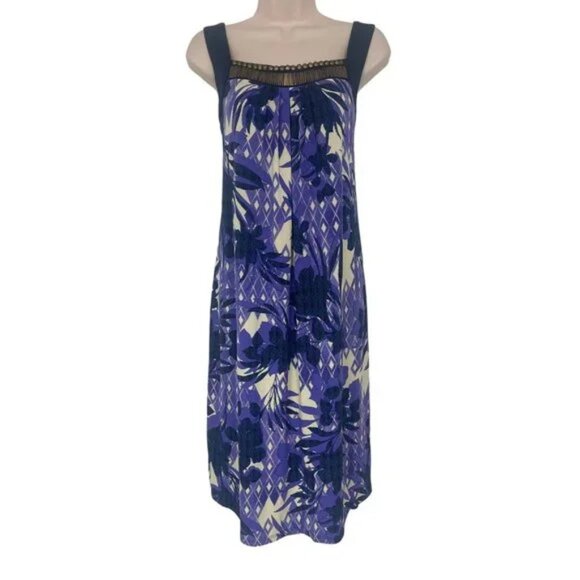 Jaclyn Smith Dresses & Skirts - Size XXL 2X 18 20 NEW MIXED PRINT EMBELLISHED DRESS‎ Summer Vacation PLUS SIZE